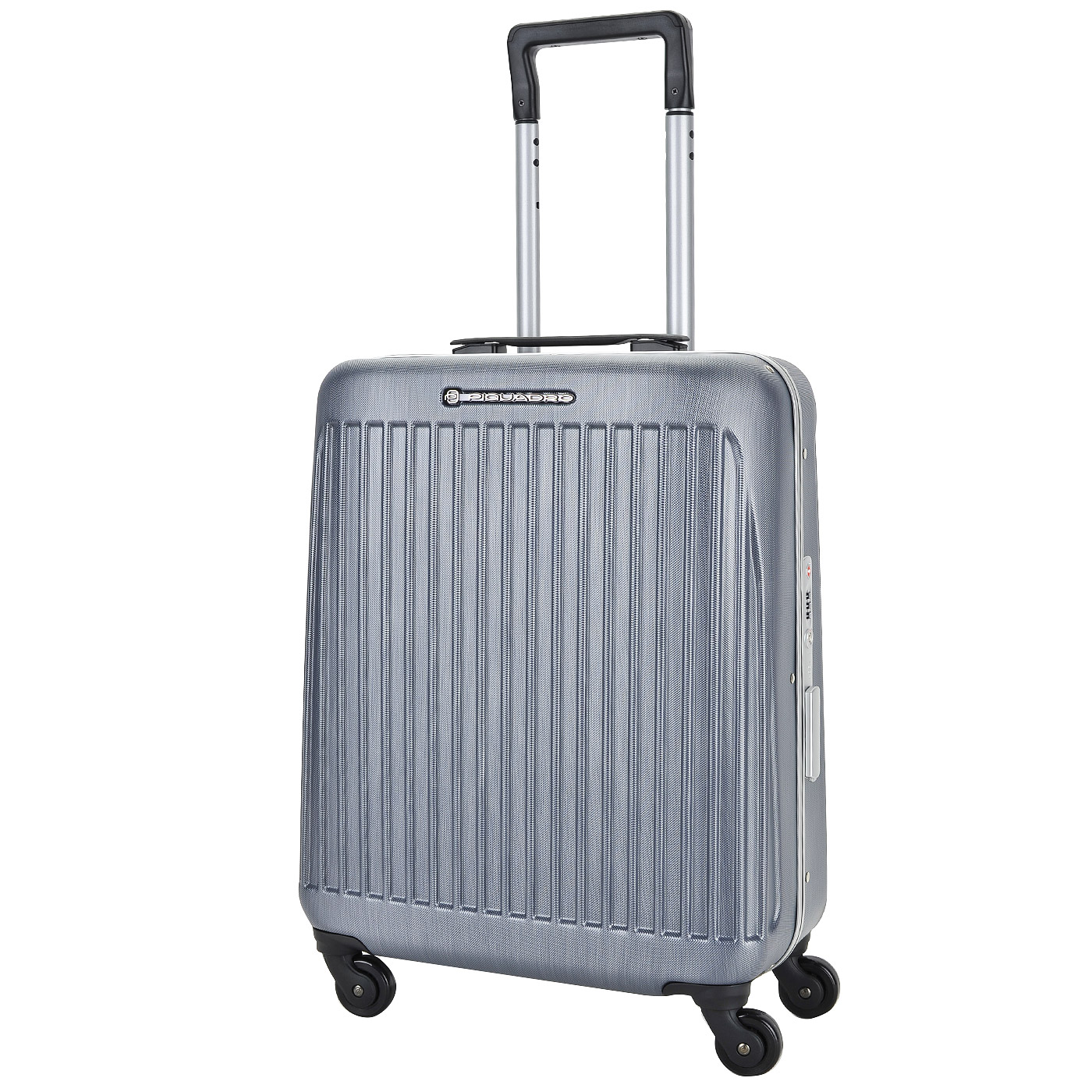 Piquadro Серый чемодан из поликарбоната на колесах