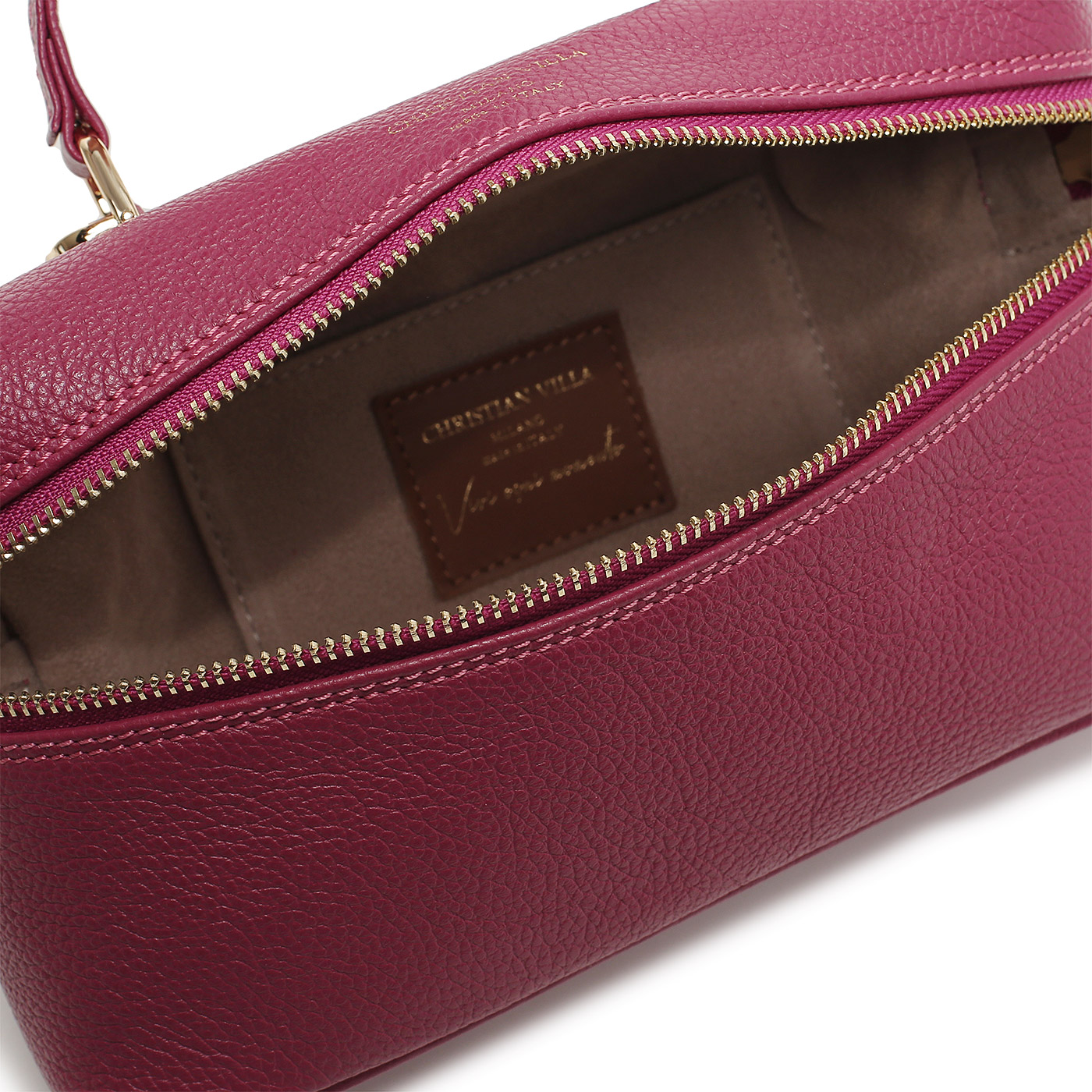 Кожаная сумка Christian Villa Peggy