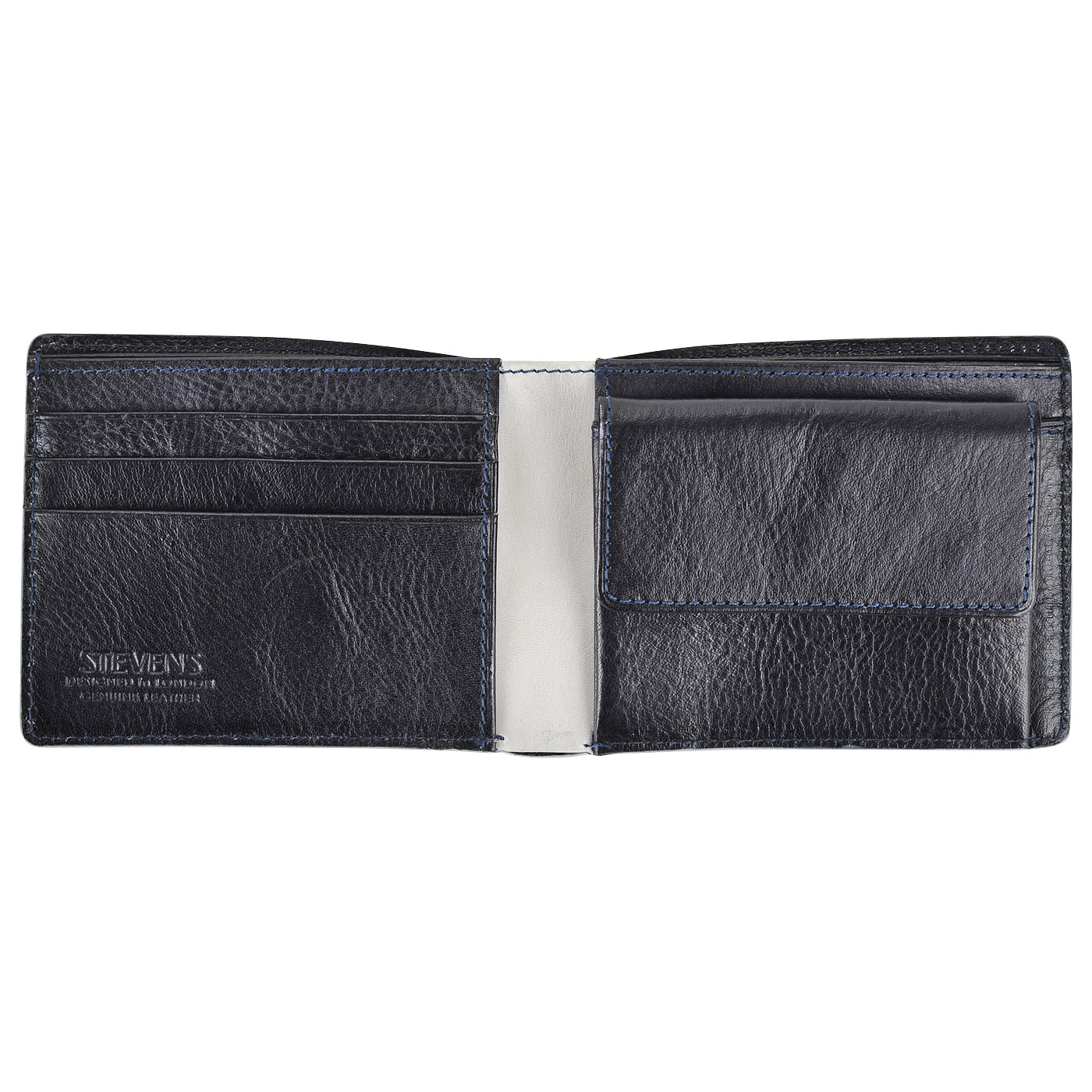 Мужское кожаное портмоне Stevens 