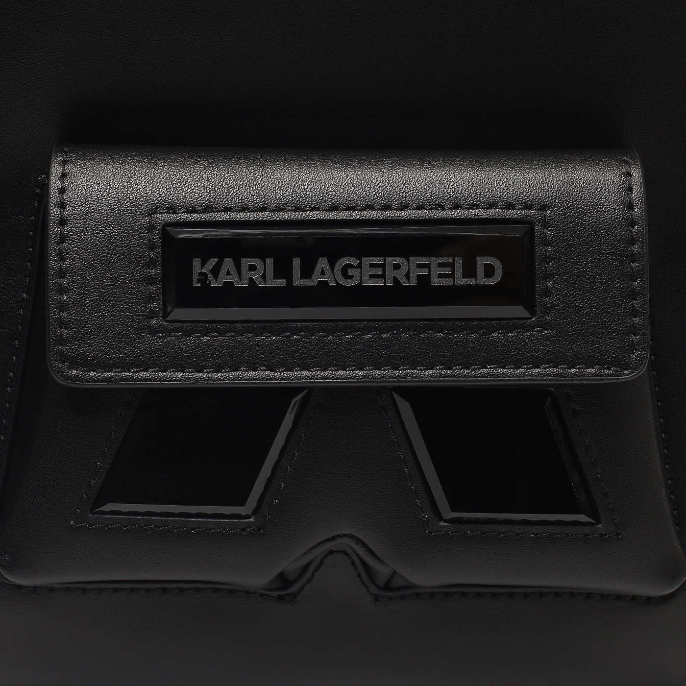 Кожаная сумка Karl Lagerfeld Ikon