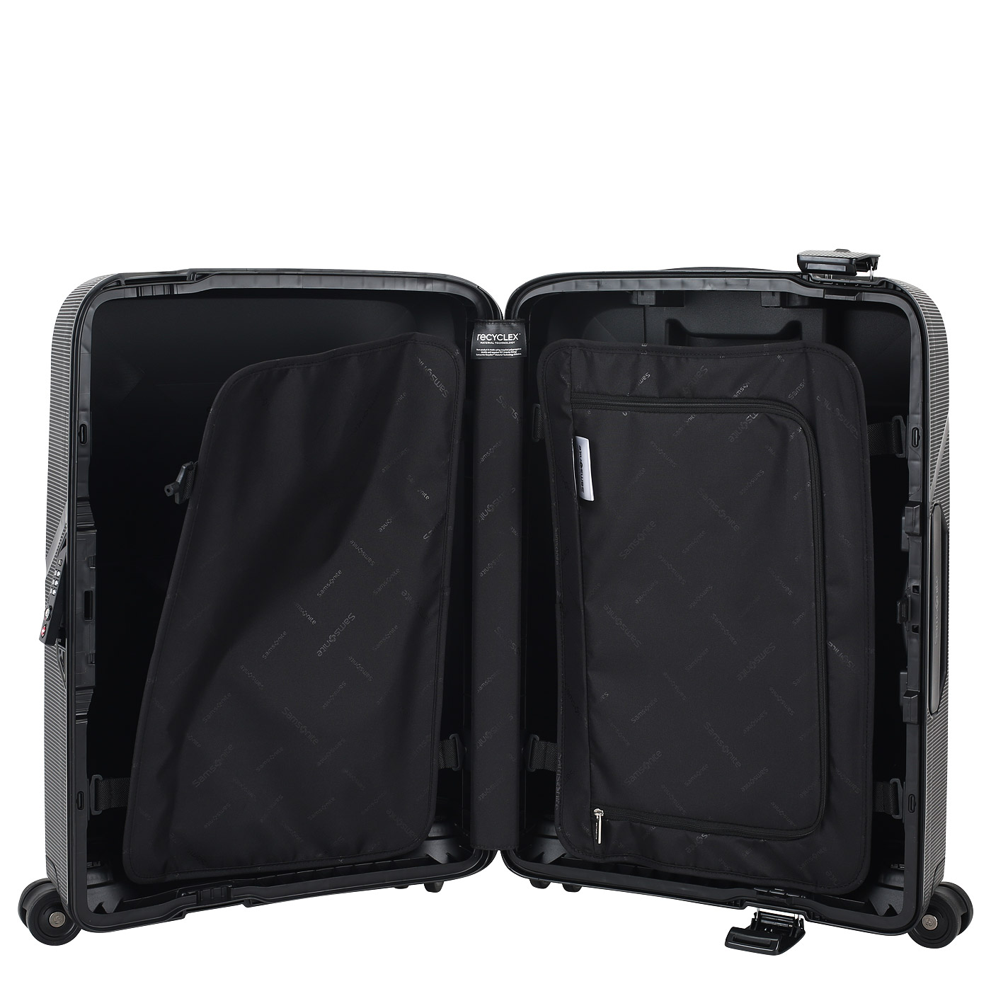 Чемодан для ручной клади из полипропилена с кодовым замком Samsonite Magnum ECO