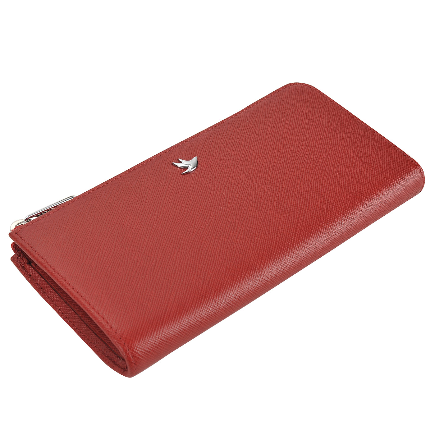 Женское портмоне из натуральной сафьяновой кожи Aurelli Alba