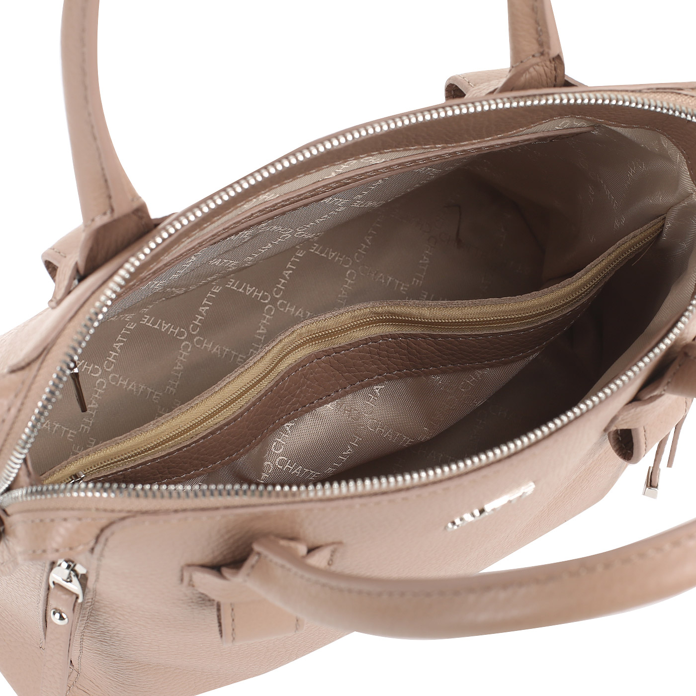 Песочного цвета сумка Chatte Marseille