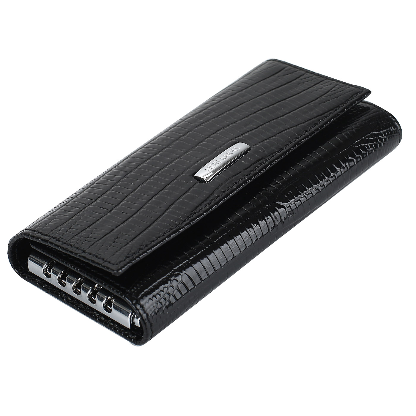 Кожаная ключница на кнопке Neri Karra 