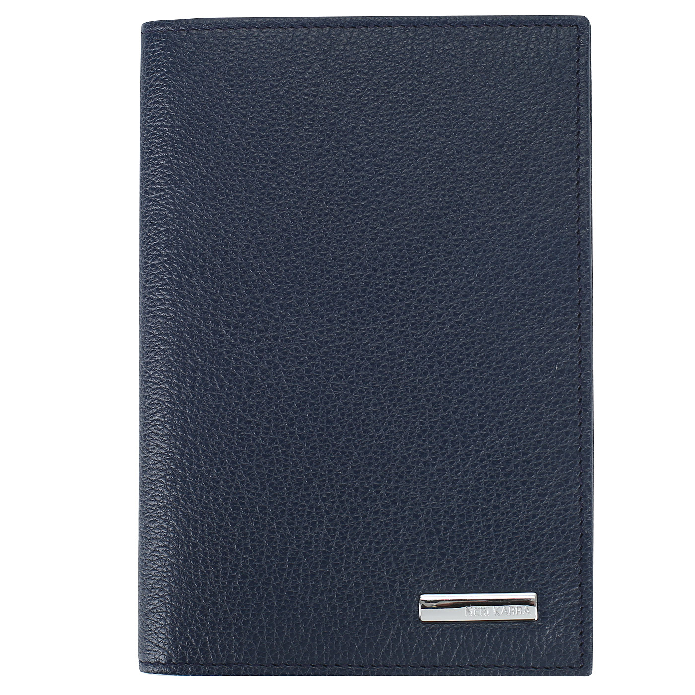 Neri Karra Обложка для паспорта из синей кожи