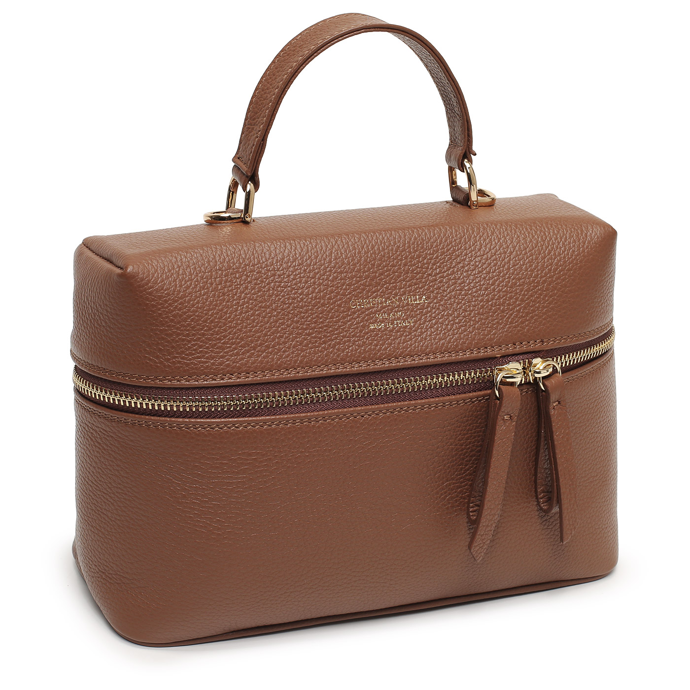 Кожаная сумка Christian Villa Peggy