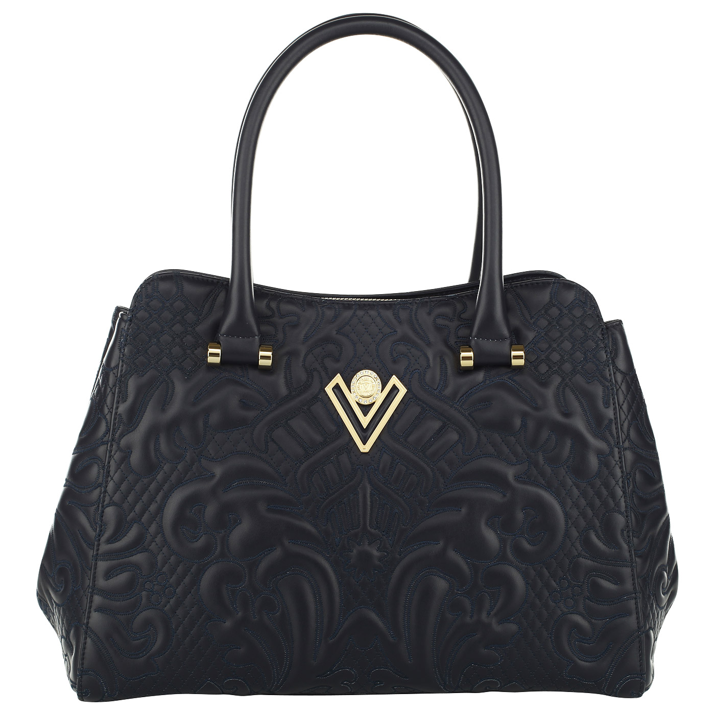 Valentino Orlandi Кожаная сумка на молнии