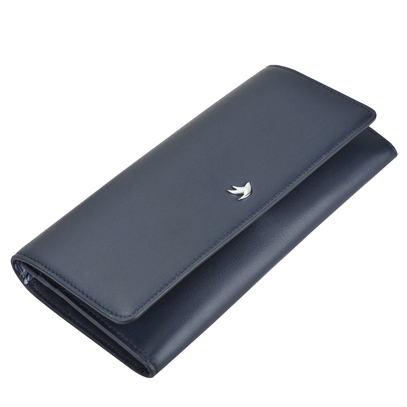 Женское кожаное портмоне со съемным кармашком Aurelli Luna fiore