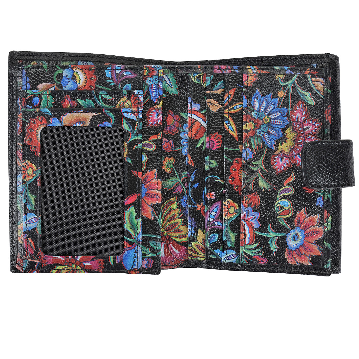 Женское кожаное портмоне Aurelli Alma fiore