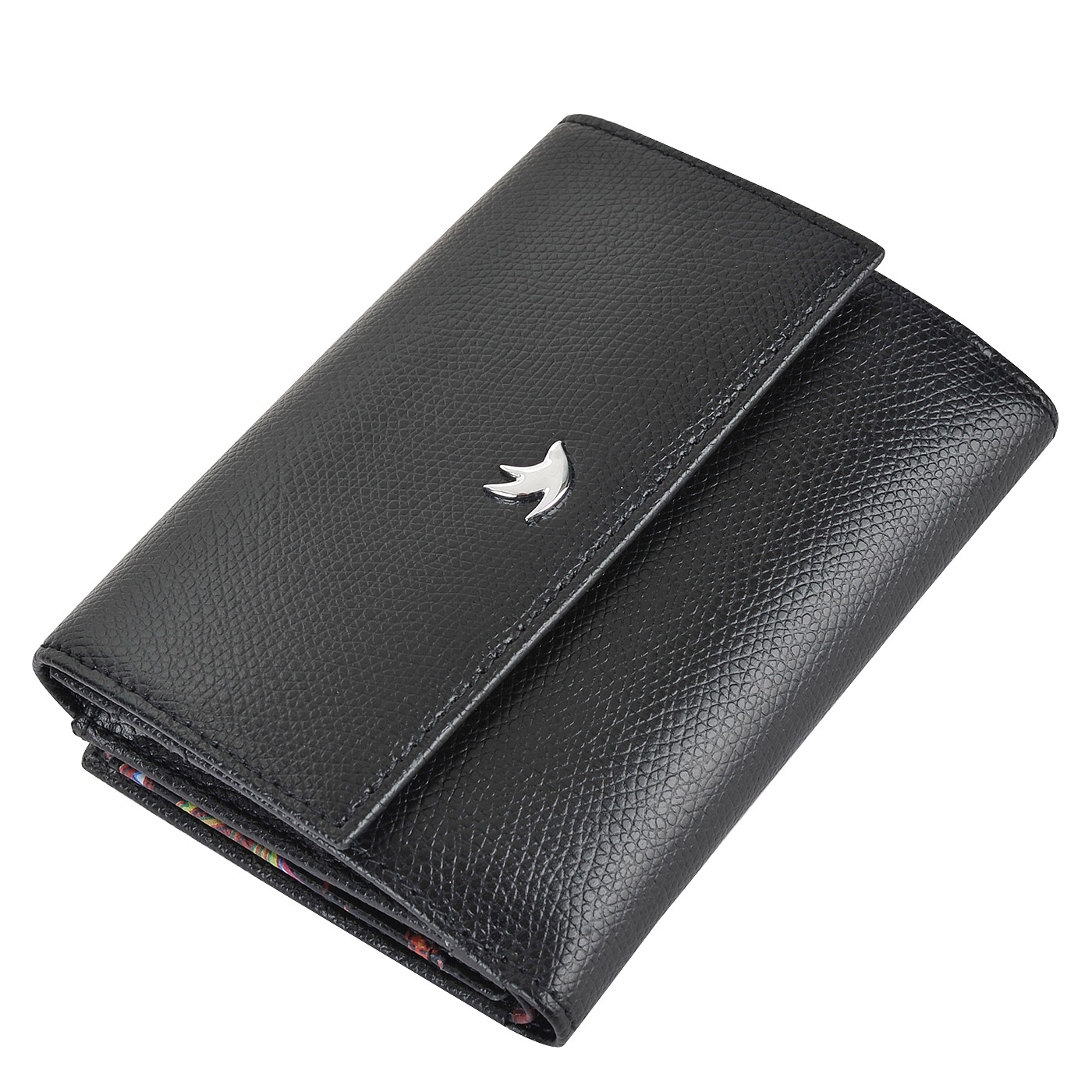 Женское кожаное портмоне Aurelli Alma fiore