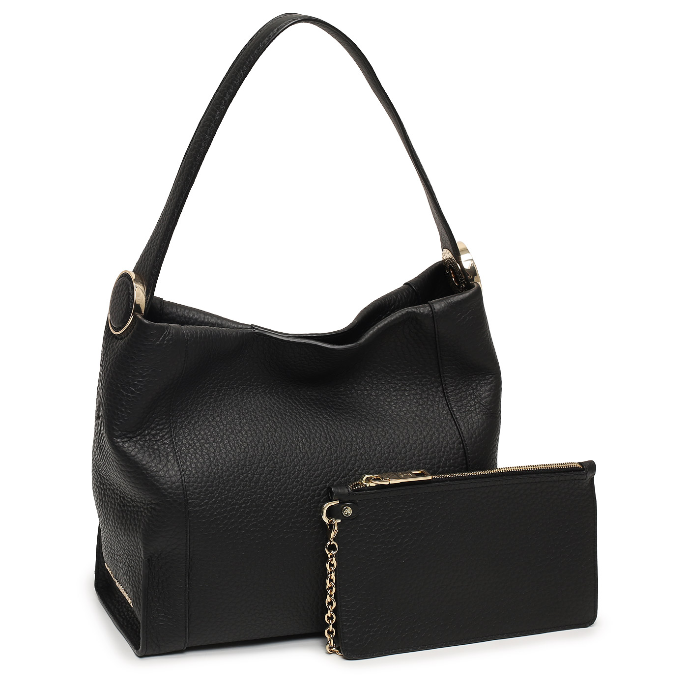 Кожаная сумка Carlo Salvatelli Double