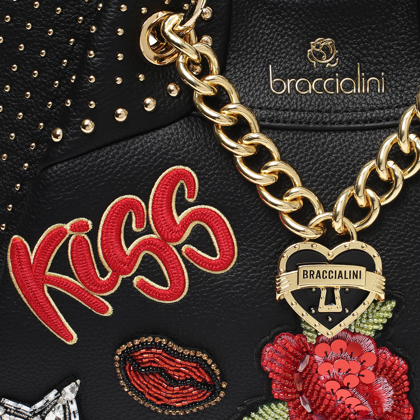 Сумка с двумя ручками Braccialini Rock