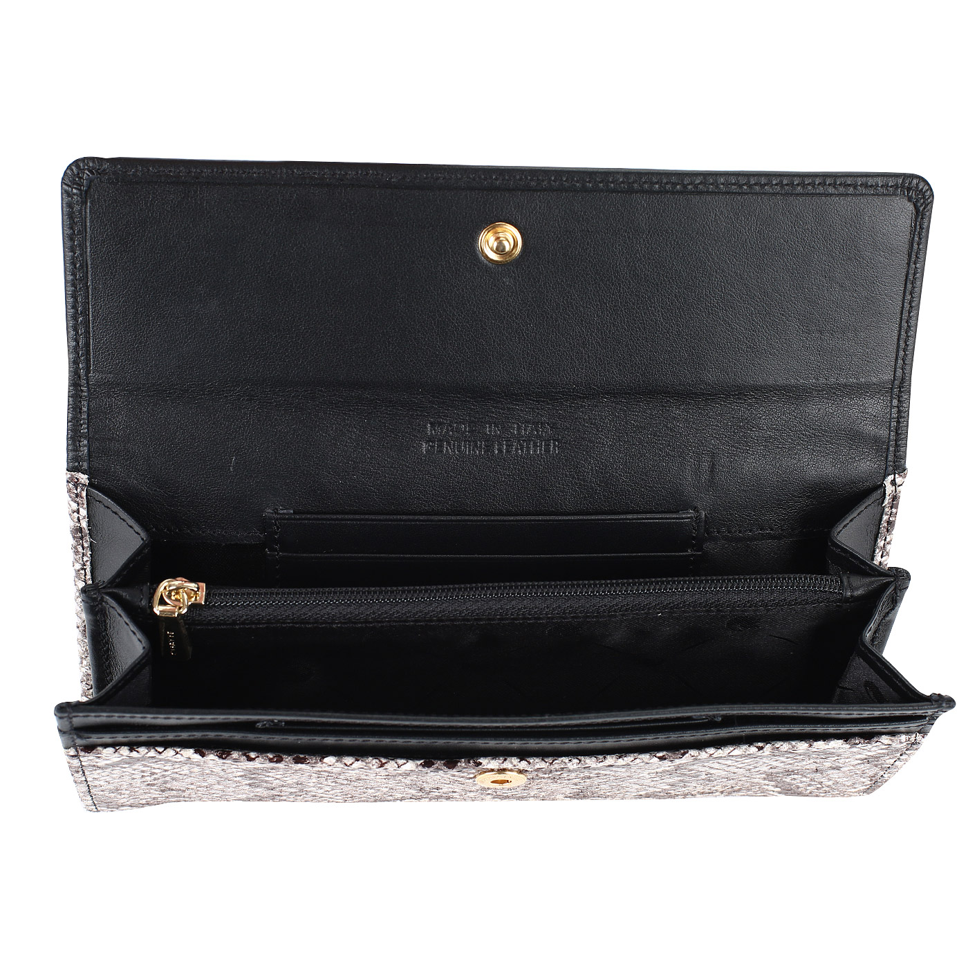 Вместительное женское портмоне на кнопке Chatte Tiffany