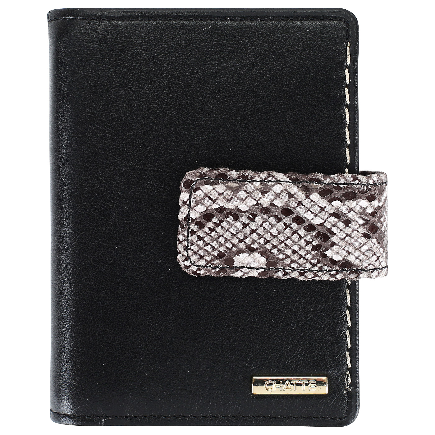 Chatte Черная женская визитница