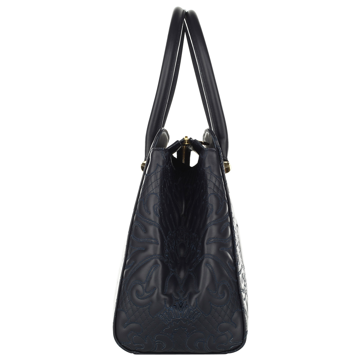 Кожаная сумка на молнии Valentino Orlandi Soraya