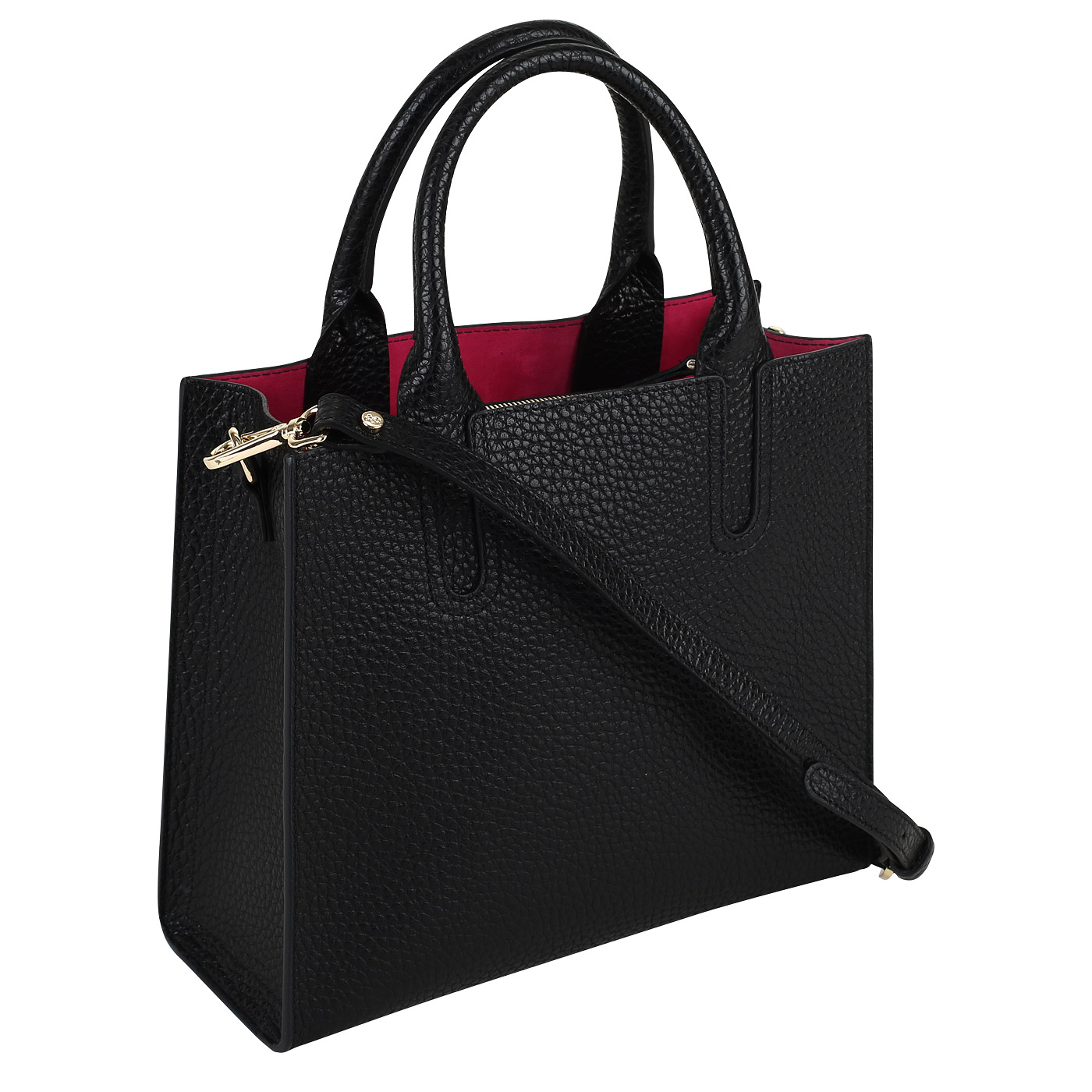 Сумка из зернистой кожи Carlo Salvatelli Cervino