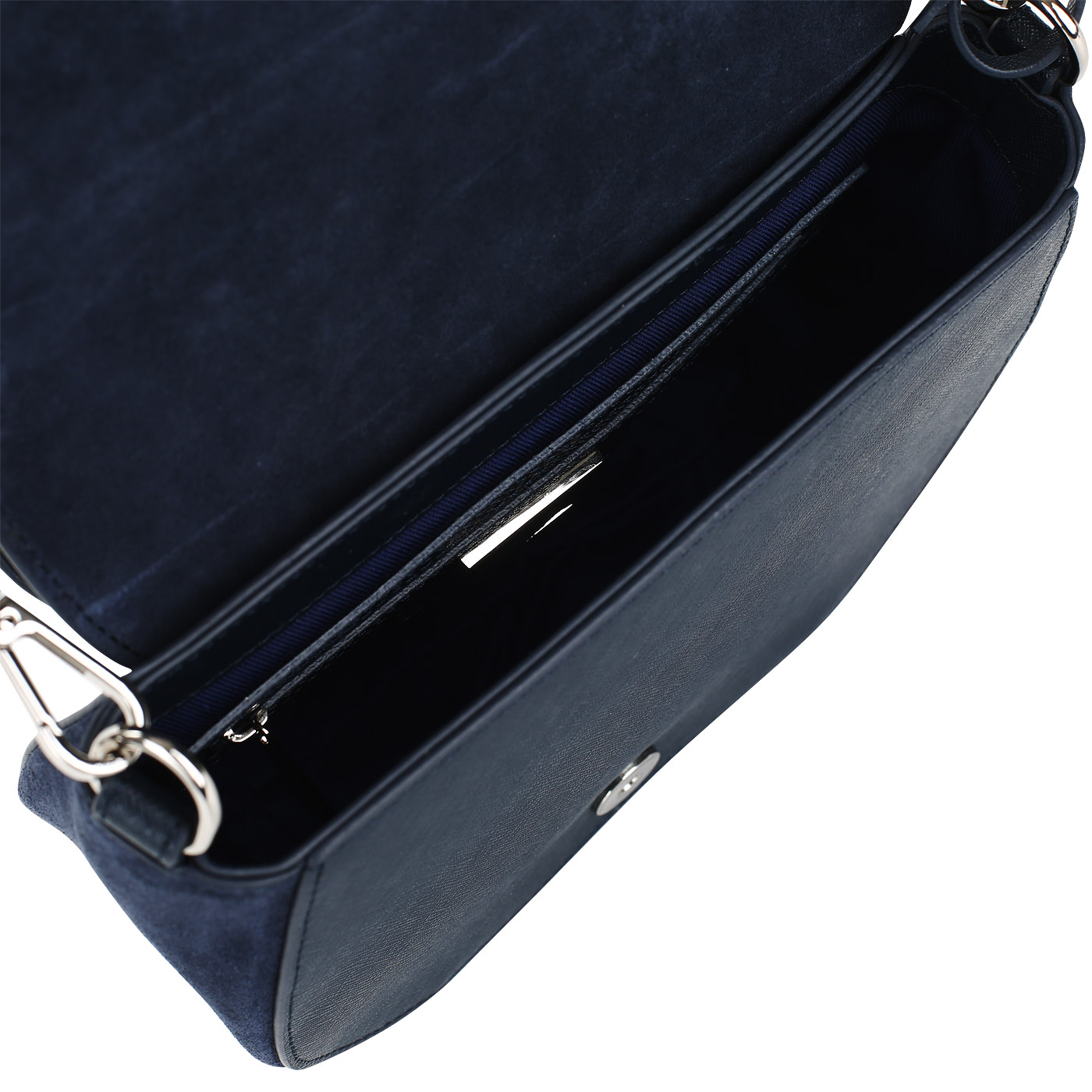 Сафьяновая сумочка-седло Cromia Perla Rock