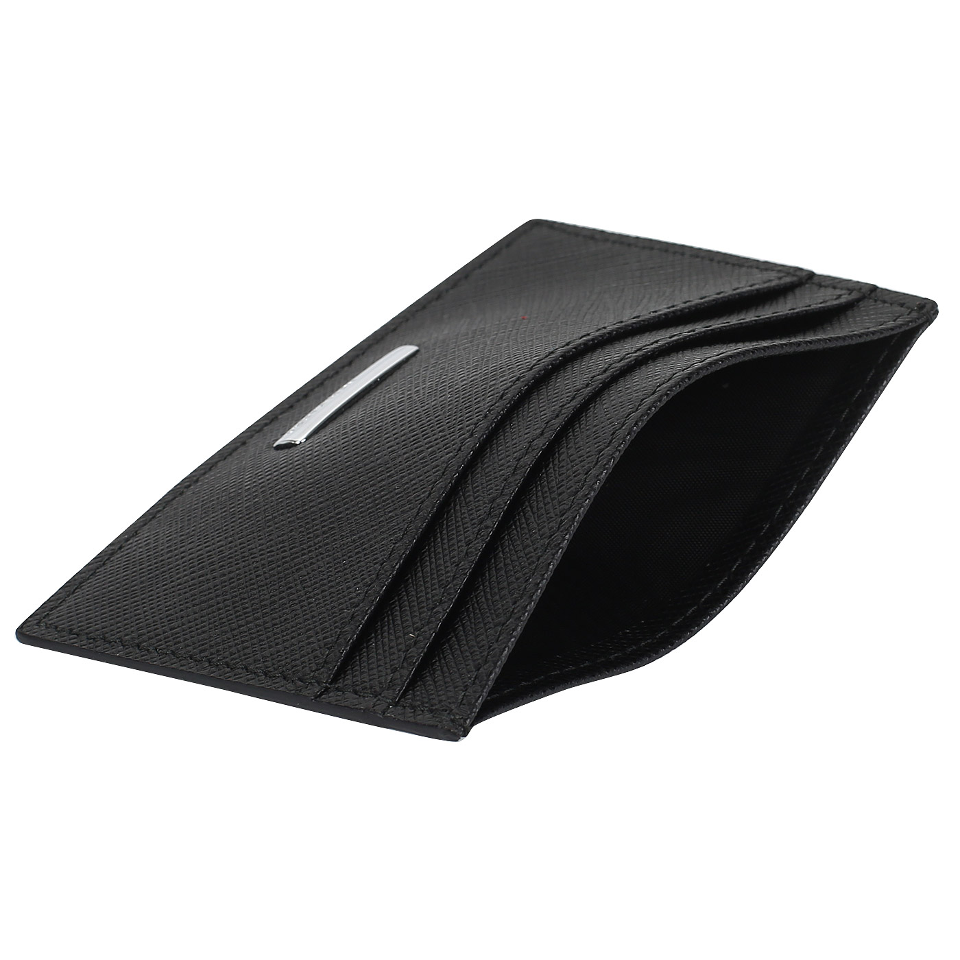 Черная визитница Neri Karra 