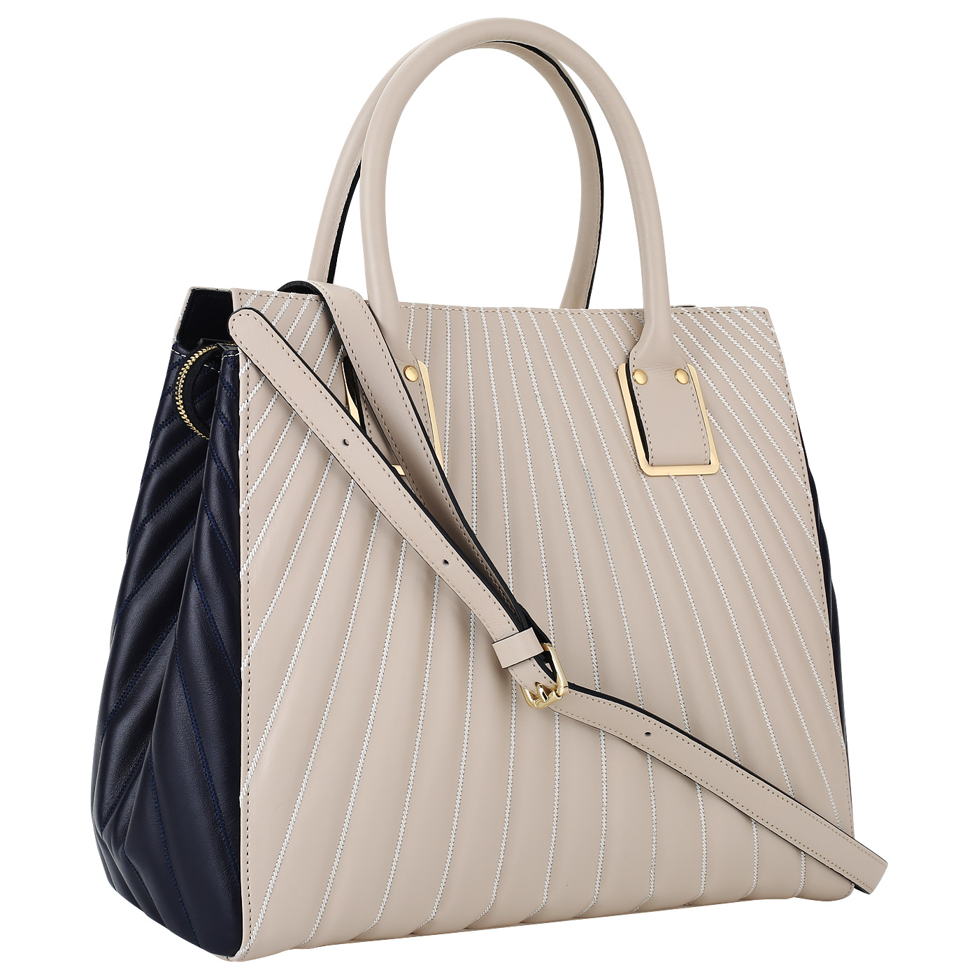 Женская стеганая сумка с двумя отделами Valentino Orlandi La Cristina