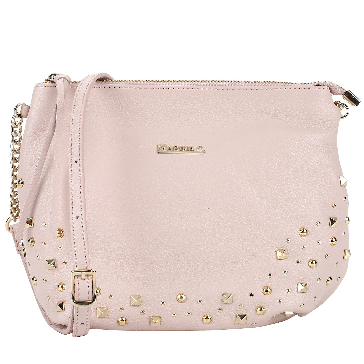 Marina Creazioni Мягкая сумочка из кожи