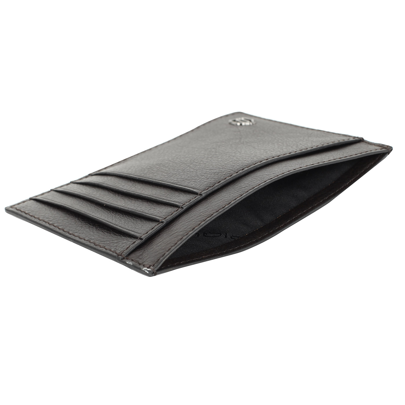 Кожаная визитница Piquadro Black square