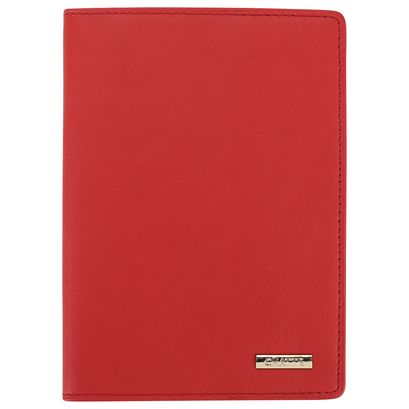 Chatte Обложка для паспорта из красной кожи