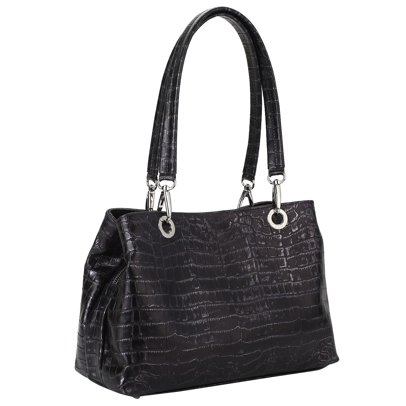 Сумка с отделкой под крокодила Sara Burglar Ariel Siani