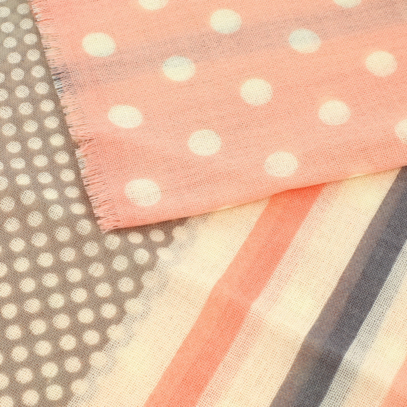 Шерстяной палантин с принтом Dispacci 