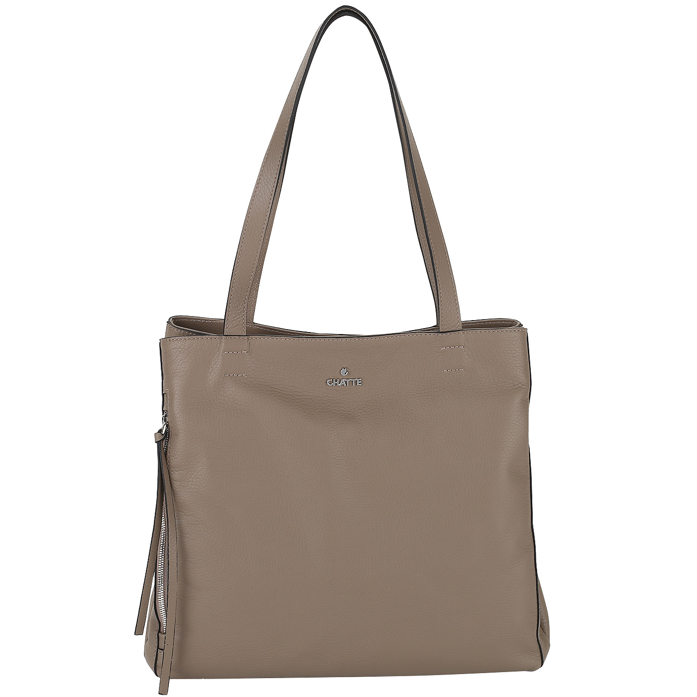 Chatte Кожаная сумка с двумя отделами