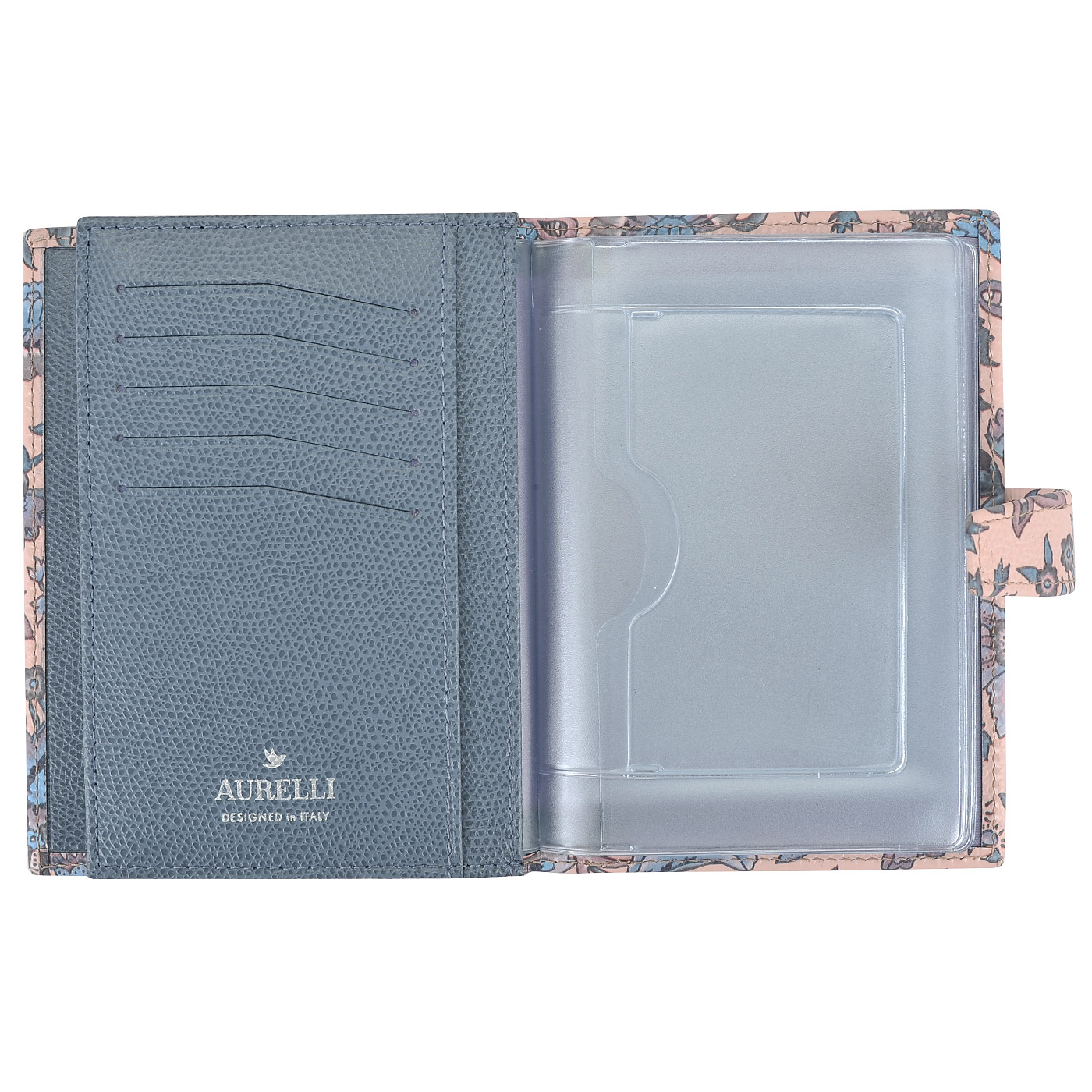 Кожаная обложка для паспорта и автодокументов Aurelli Alma fiore
