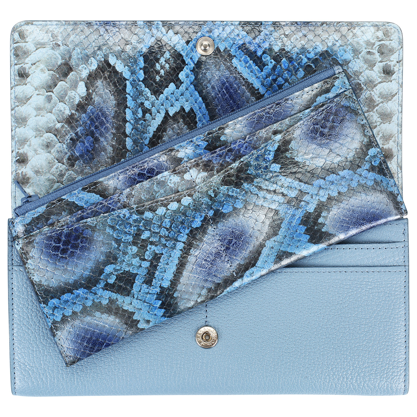 Кожаное портмоне с отделкой Neri Karra 