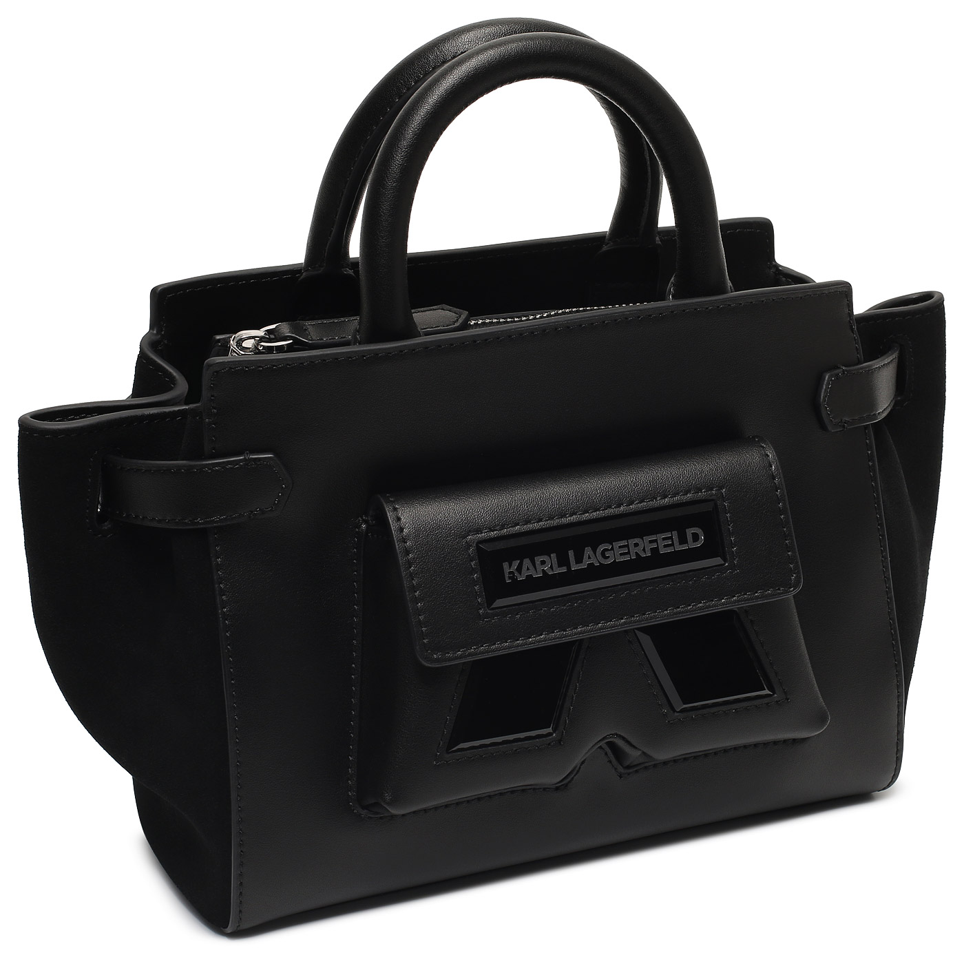 Кожаная сумка Karl Lagerfeld Ikon