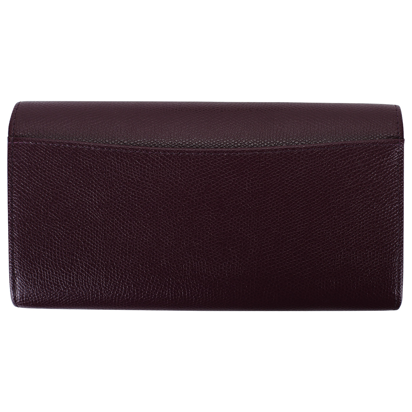 Кожаное портмоне на кнопке Aurelli Alma fantasia