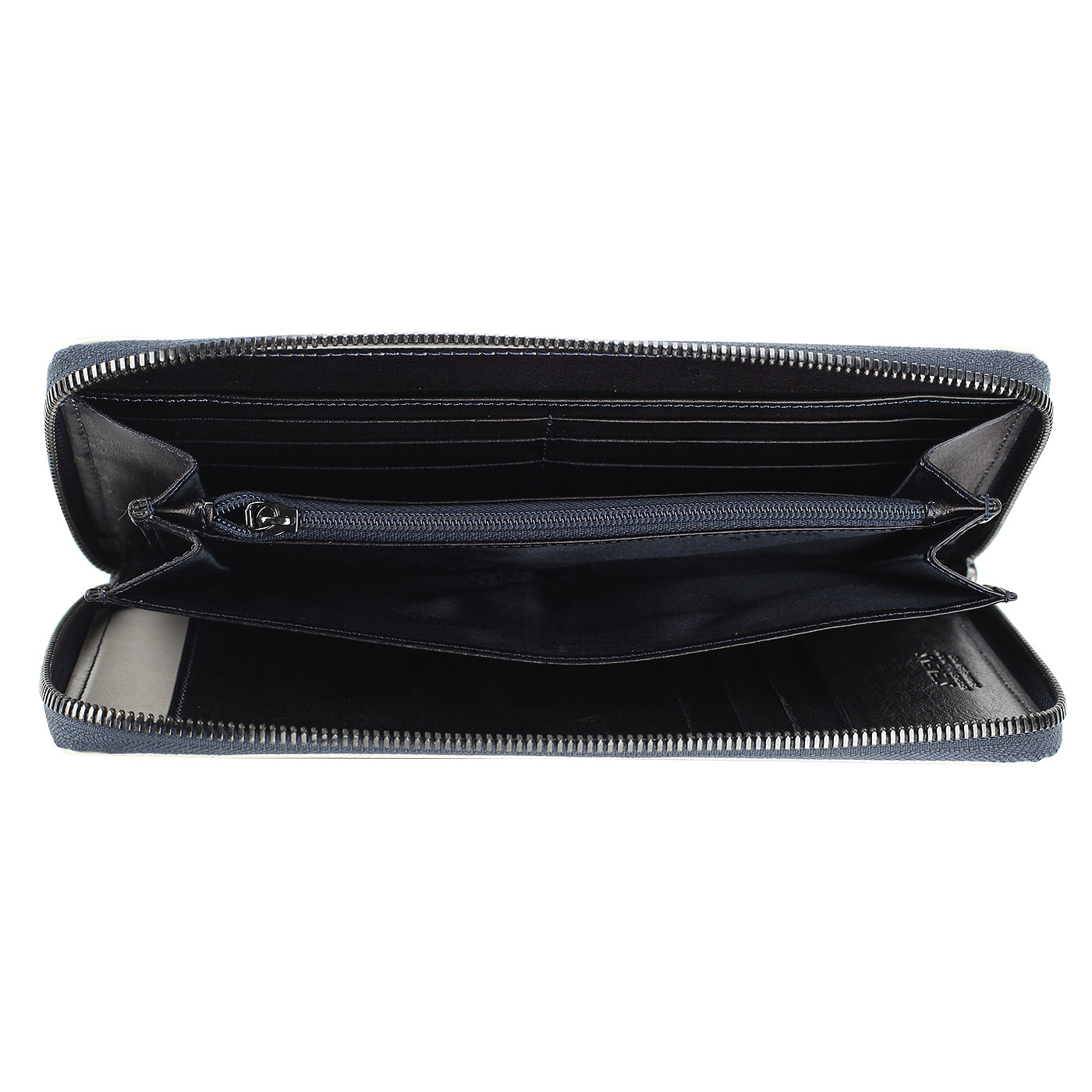 Черное мужское кожаное портмоне Stevens 