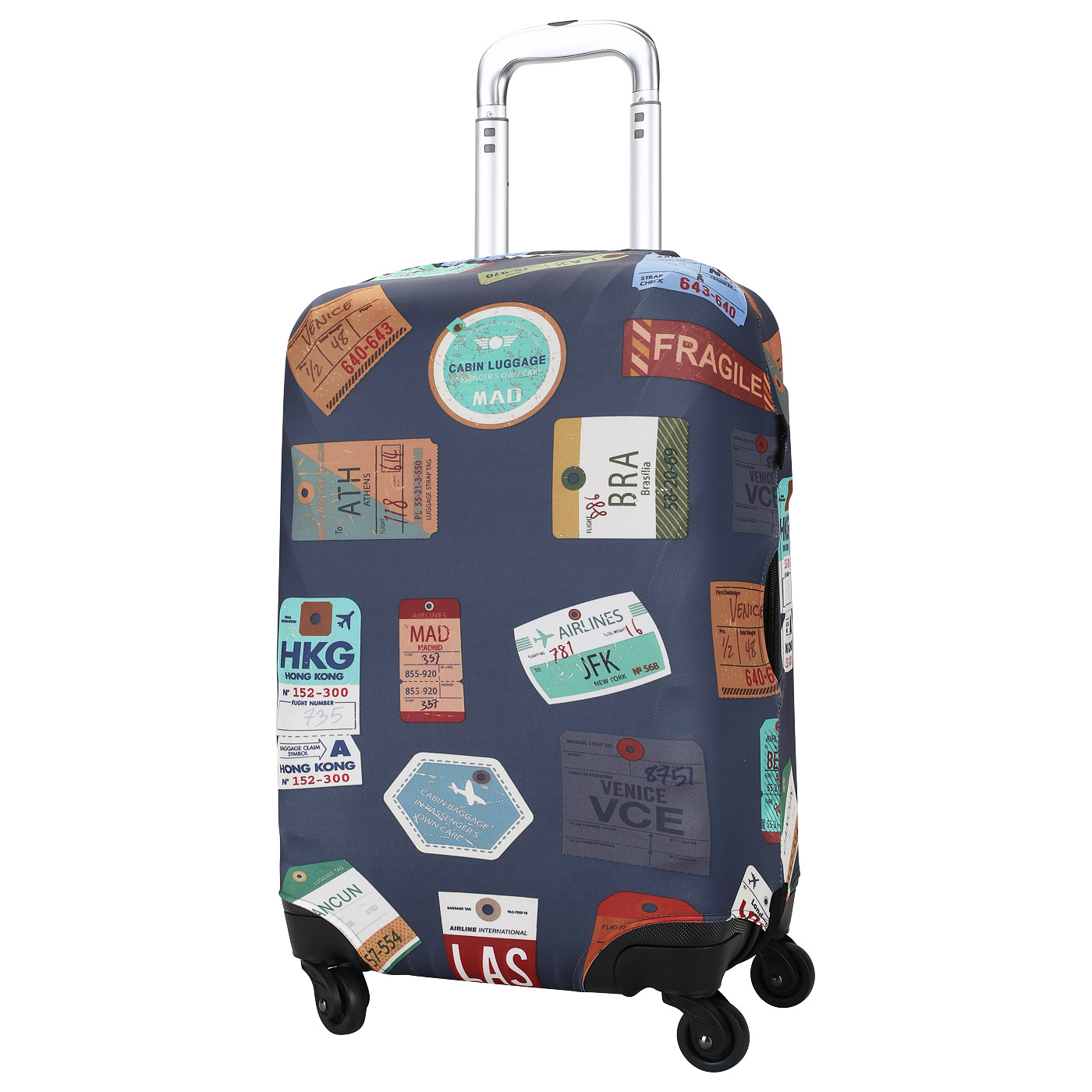 Eberhart Прочный чехол для чемодана с кнопками