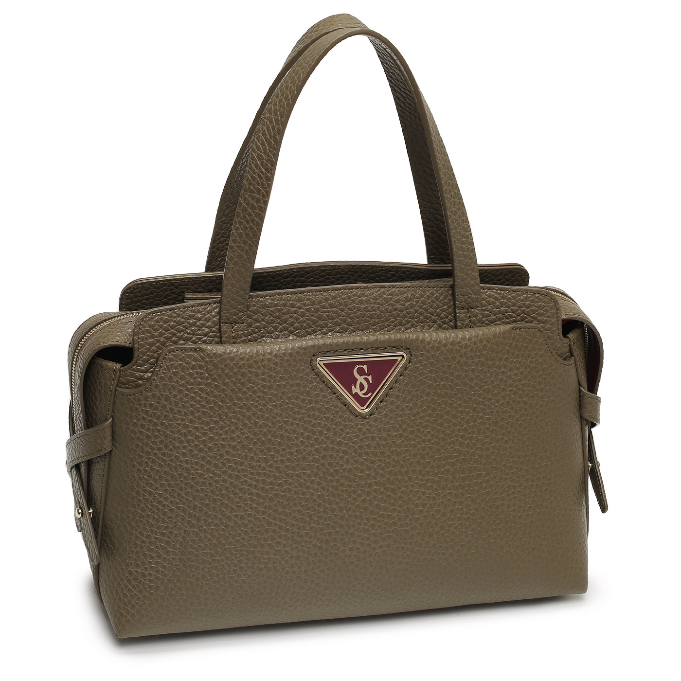 Кожаная сумка Carlo Salvatelli Stefani cervino