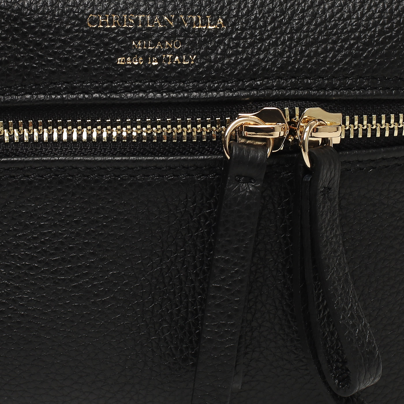 Кожаная сумка Christian Villa Peggy