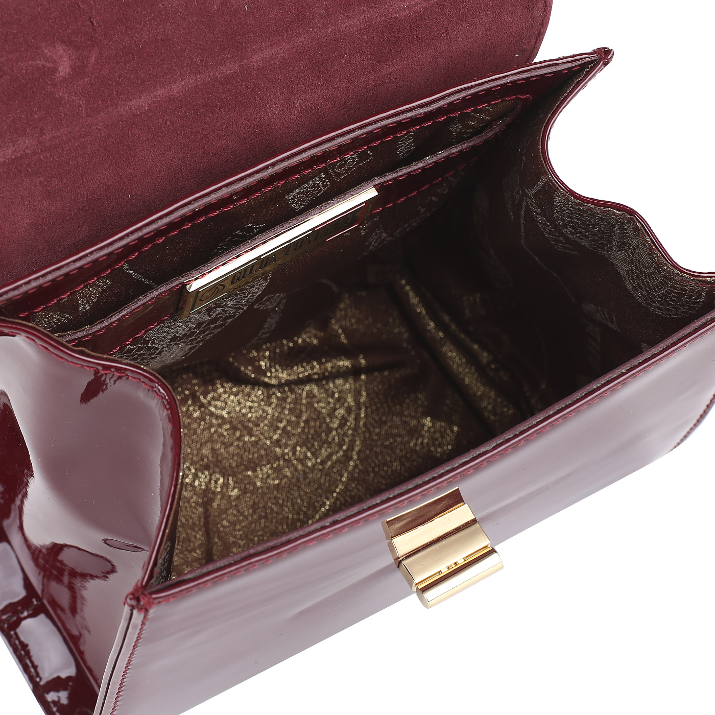 Лакированная сумочка Gilda Tonelli Vernice Glitter