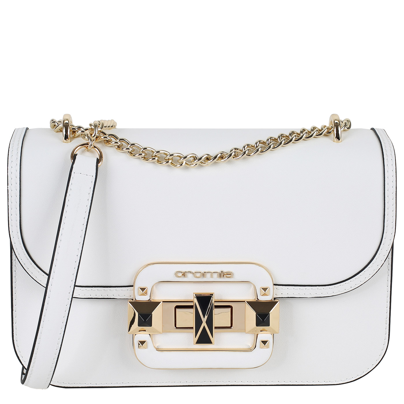 Cromia Сумка через плечо с цепочкой