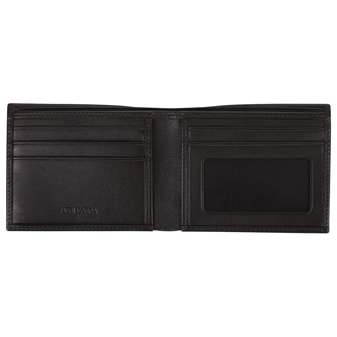 Портмоне с двумя отделами для купюр Neri Karra 
