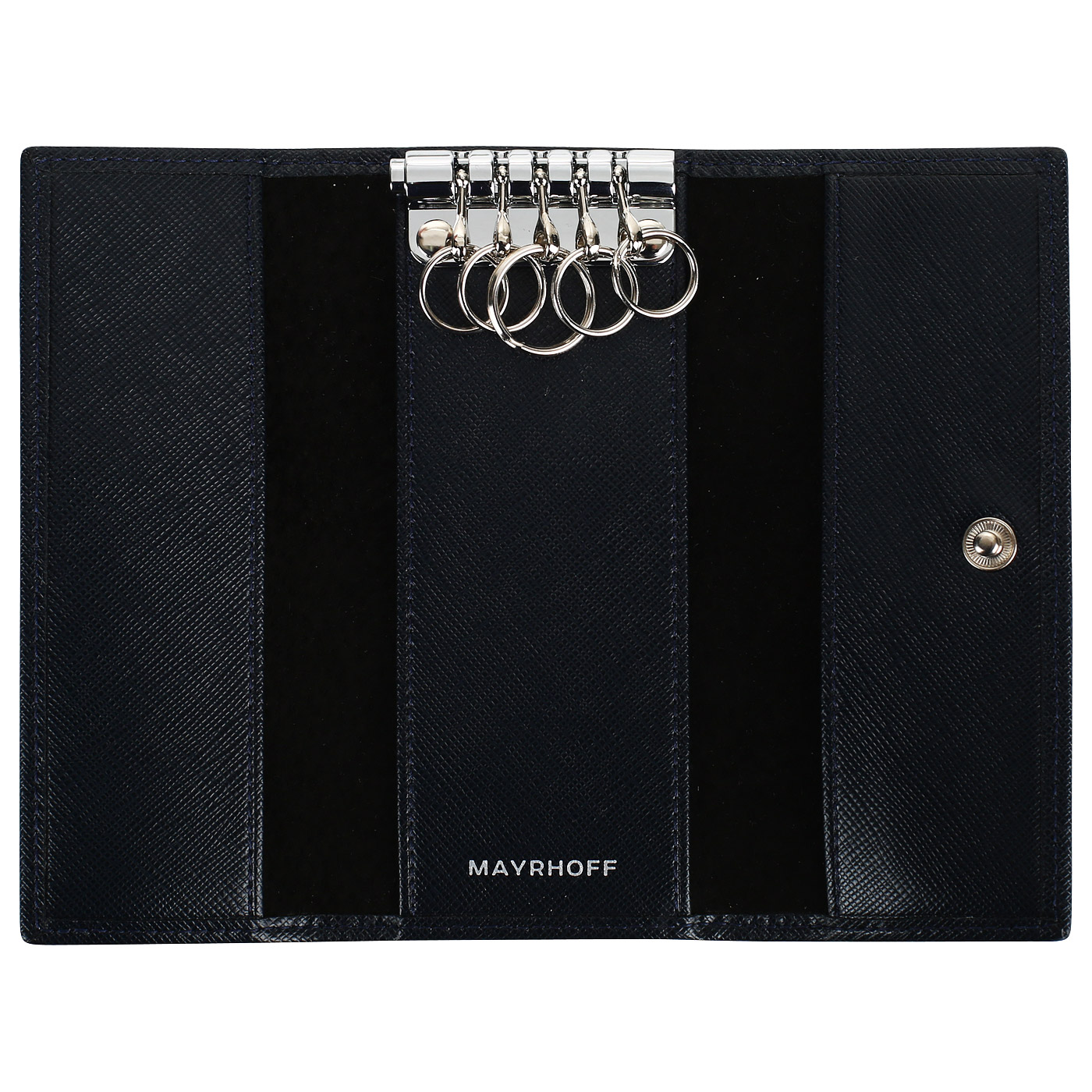 Сафьяновая ключница на кнопке Mayrhoff Lord Aston