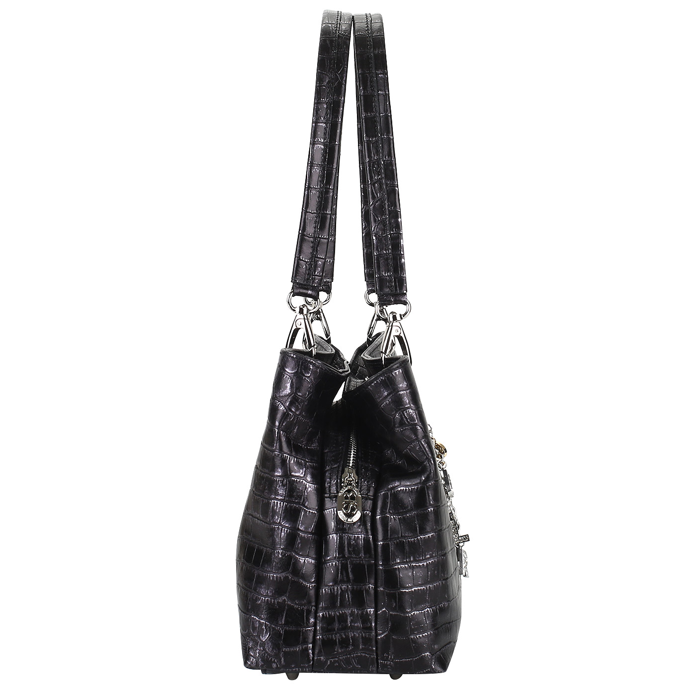 Сумка с отделкой под крокодила Sara Burglar Ariel Siani