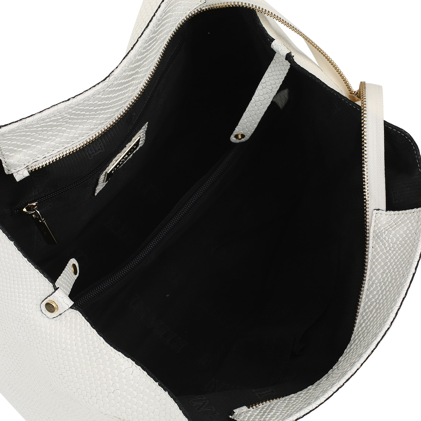 Кремовая сумка на молнии Ripani Bigia