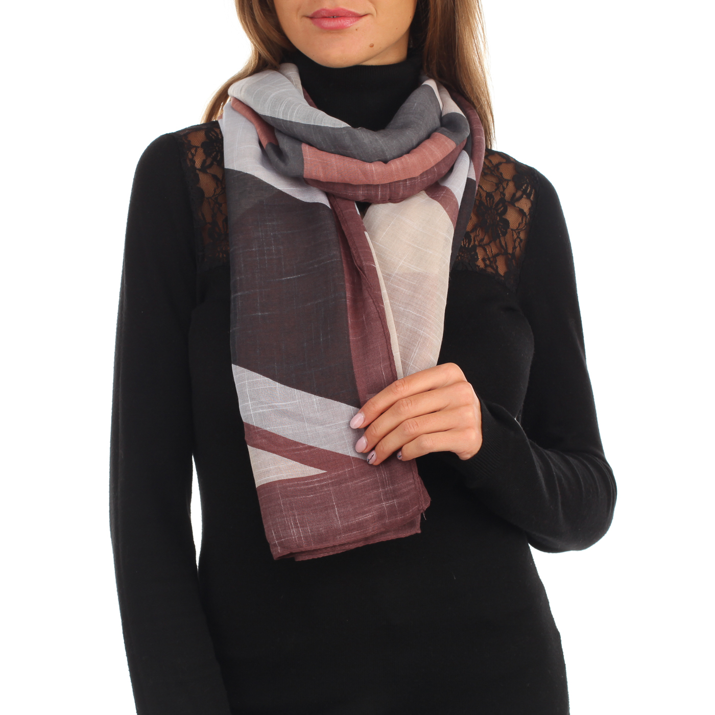 Разноцветный палантин Jane's Story 