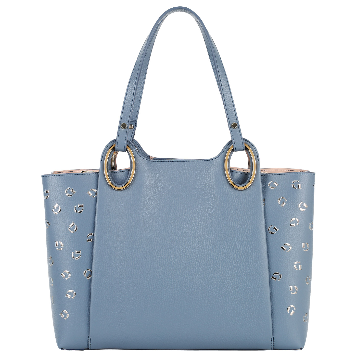 Gironacci Кожаная сумка с тремя отделами