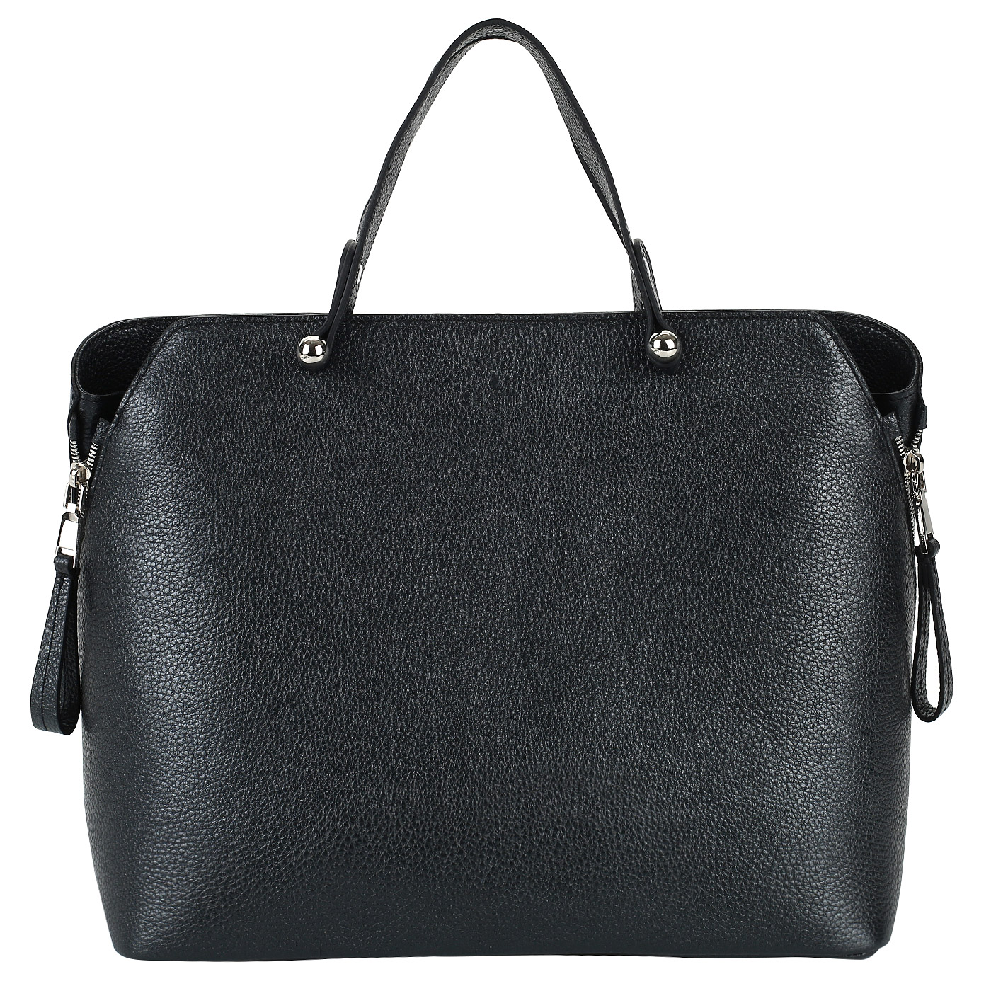 Chatte Черная женская сумка из натуральной кожи