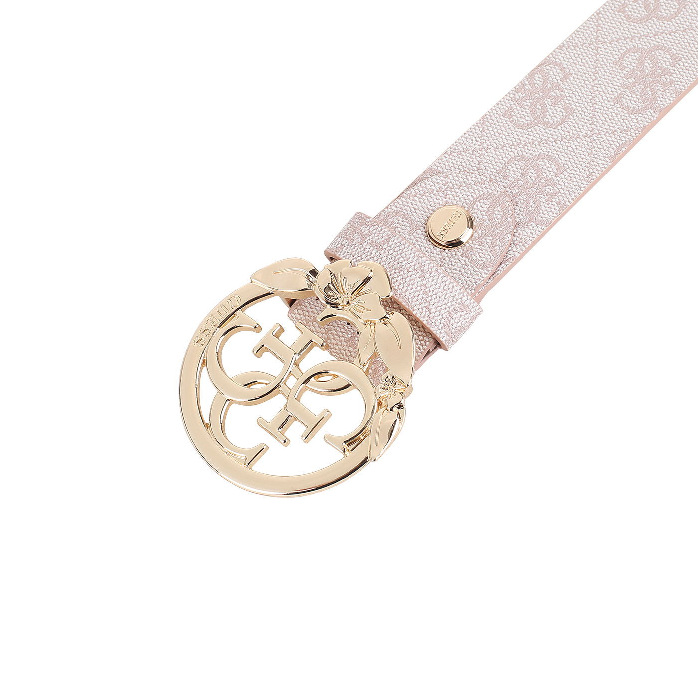 Ремень с тиснением Guess Emera