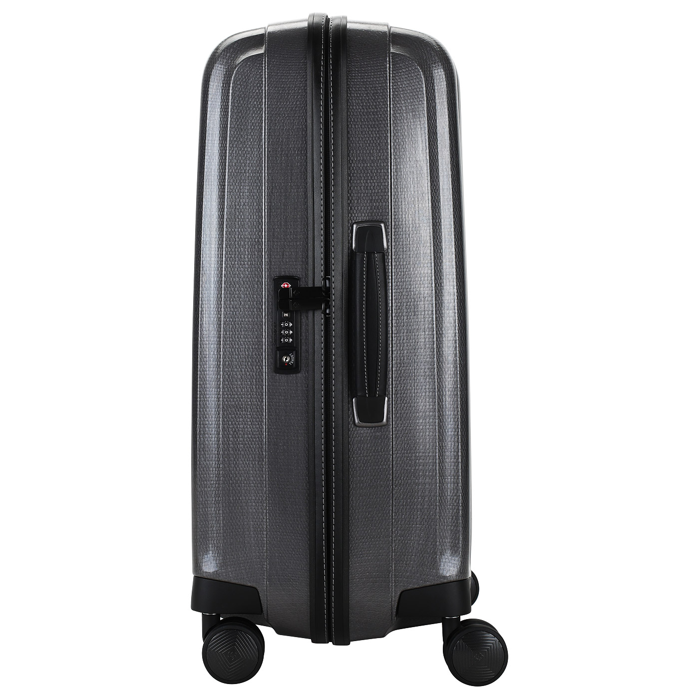 Чемодан средний M из материала Curv с кодовым замком Samsonite Lite-Cube Dlx