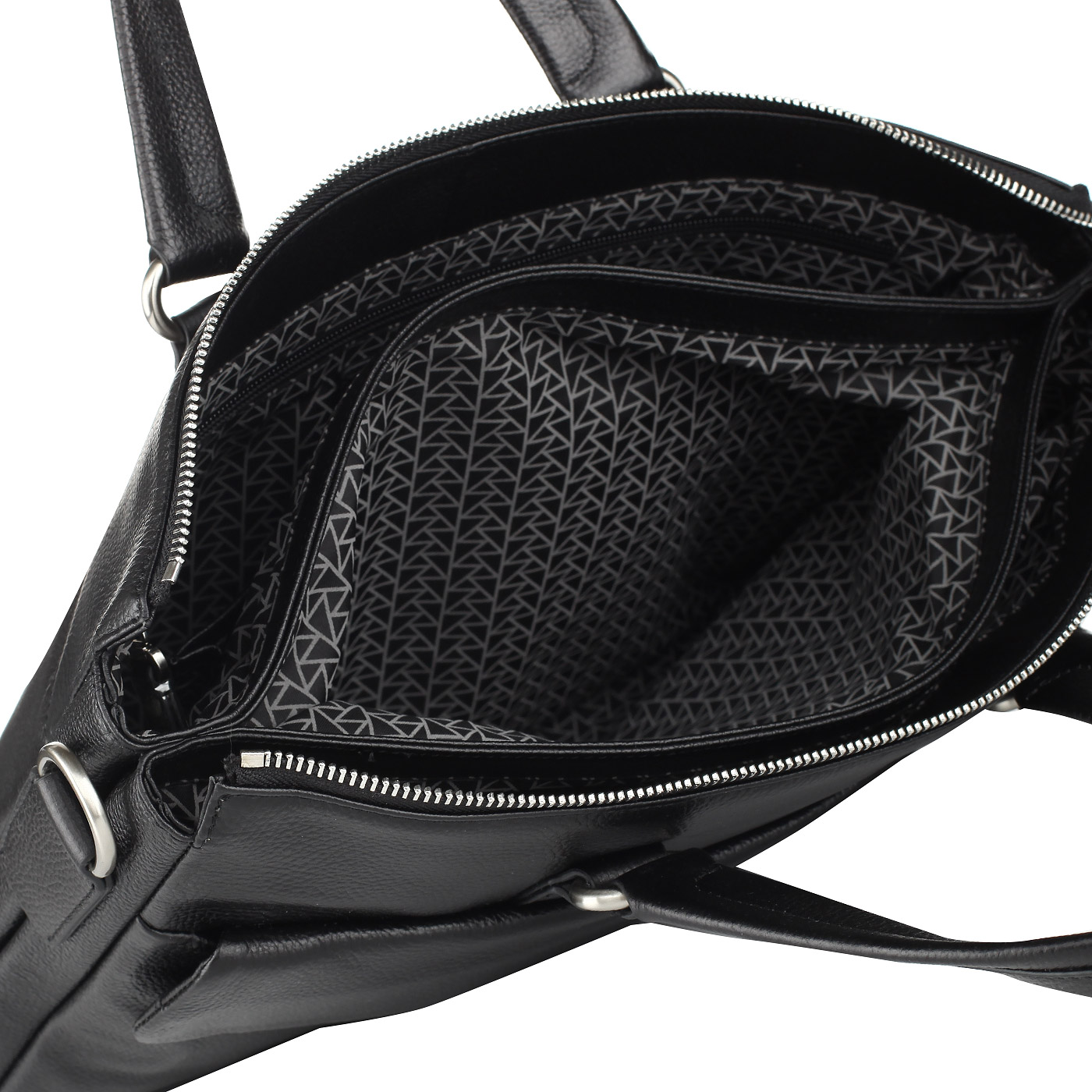 Деловая кожаная сумка с отделением для ноутбука Dr. Koffer 