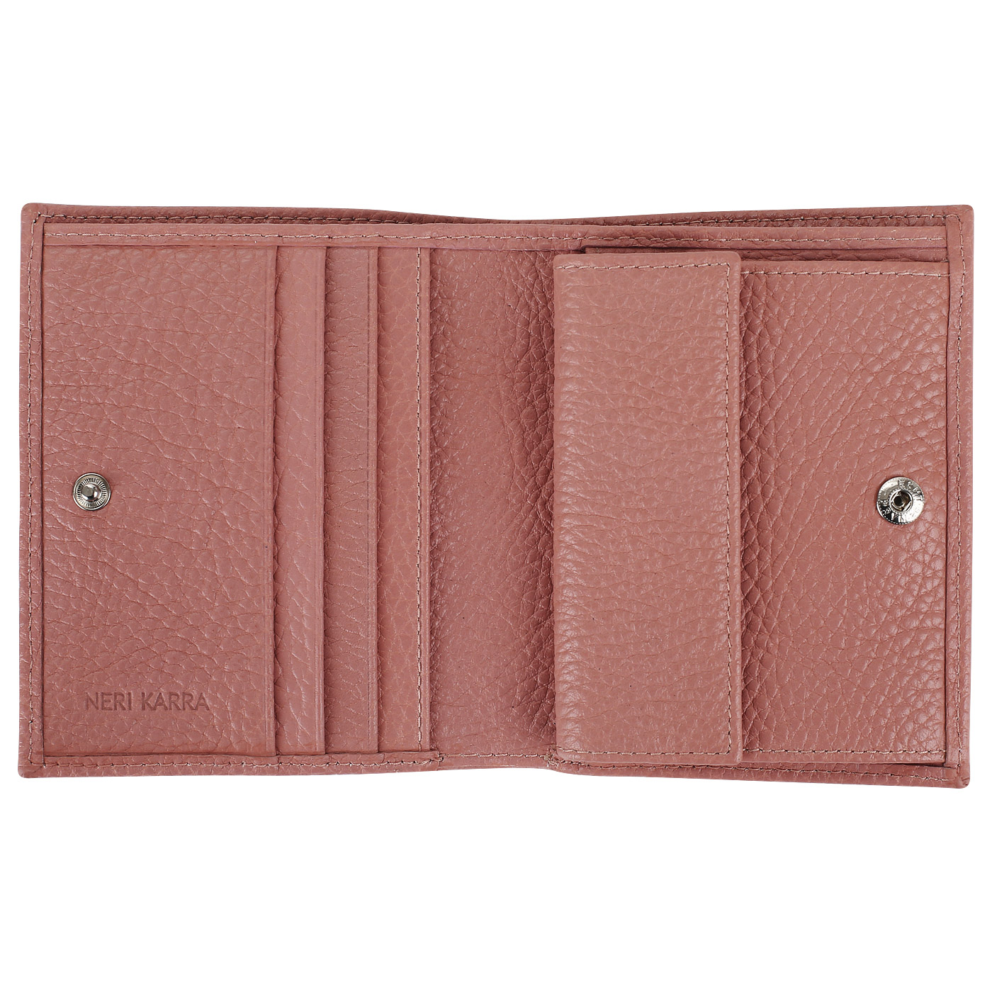 Складной кошелек на кнопке Neri Karra 